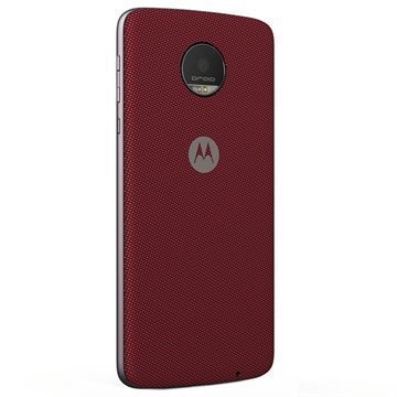 Motorola Moto Z Style Shell Crimson Ballistic Nylon