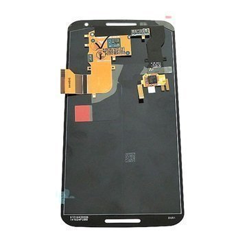 Motorola Nexus 6 LCD Näyttö Musta