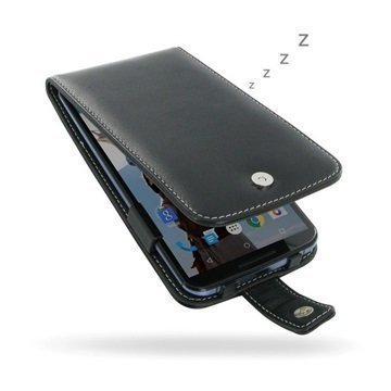 Motorola Nexus 6 PDair Leather Case 3BMON6FX1 Musta