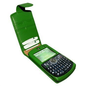 Motorola Q 9h Piel Frama Classic Snap Leather Case Green