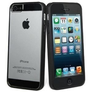 Muvit Bimat for iPhone 5 Black/Transparent