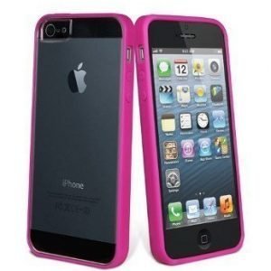Muvit Bimat for iPhone 5 Pink/Transparent