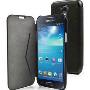 Muvit Flip Folio Wallet for Samsung Galaxy S4 Mini Black