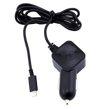 Muvit Lightning Car Charger 1A Black