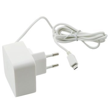 Muvit MicroUSB Travel Charger 1A White