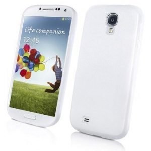 Muvit MiniGel Soft Case for Samsung Galaxy S4 White