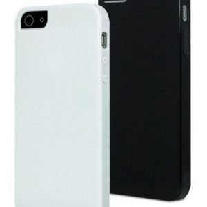 Muvit MiniGel for iPhone 5 2-pack Black / White