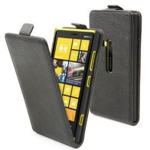 Muvit Slim Flip Case for Nokia Lumia 920 Black