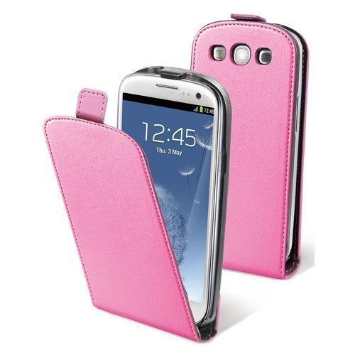 Muvit Slim Flip Case for Samsung Galaxy SIII Pink