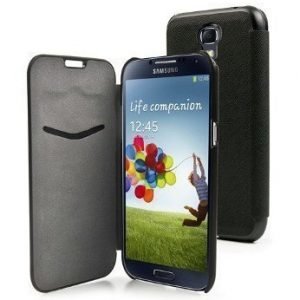 Muvit Slim Wallet for Samsung Galaxy S4 Black
