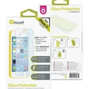 Muvit Tempered Glass Screen Protector for iPhone 5C