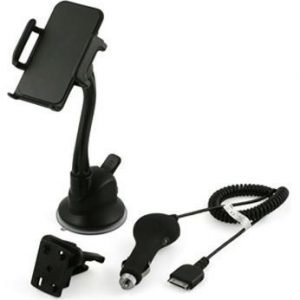 Muvit/MCA Carkit Holder+Charger iPhone 4 & 4S