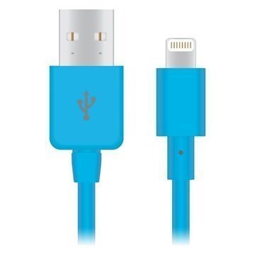 Naztech Lightning / USB Charge Sync Cable Blue