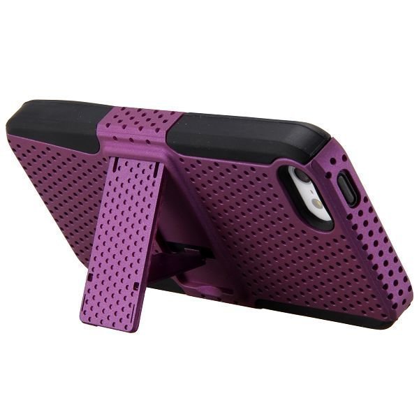 Neutronic Kickstand Violetti Iphone 5 Silikonikuori