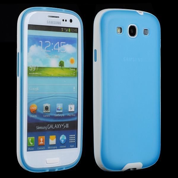 Newline Sininen Samsung Galaxy S3 Silikonikuori
