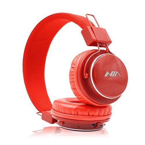 Nia Q8 Bluetooth Kuulokkeet Punainen