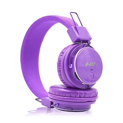 Nia Q8 Bluetooth Kuulokkeet Violetti