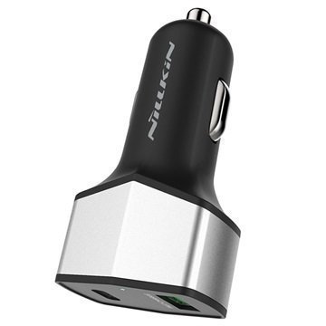 Nillkin Celerity NKC03 USB Type-C Fast Car Charger Silver