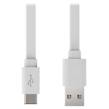 Nillkin USB 3.1 C-Tyyppi / USB 2.0 Lattakaapeli Valkoinen