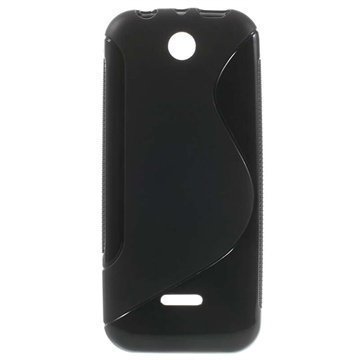 Nokia 225 S-Curve TPU-Kotelo Musta