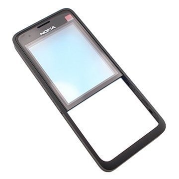 Nokia 301 Dual SIM Etukansi Musta