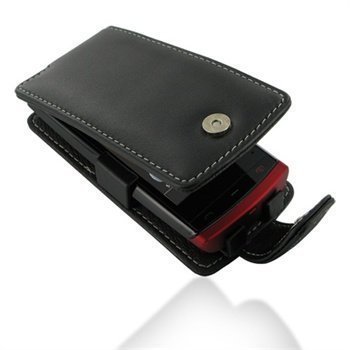 Nokia 500 PDair Leather Case Black