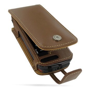 Nokia 5800 XpressMusic PDair Leather Case Brown