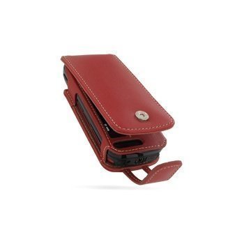 Nokia 5800 XpressMusic PDair Leather Case Red