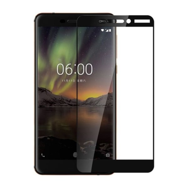 Nokia 6.1 2018 Panssarilasi 2.5d Full Cover