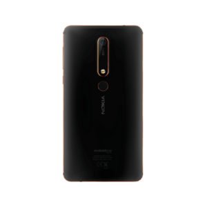 Nokia 6.1 2018 Takakansi Musta