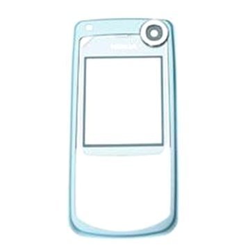 Nokia 6680 Etukansi Sininen / Hopea