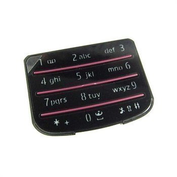 Nokia 6700 Classic Keypad Latin Black Gloss / Pink