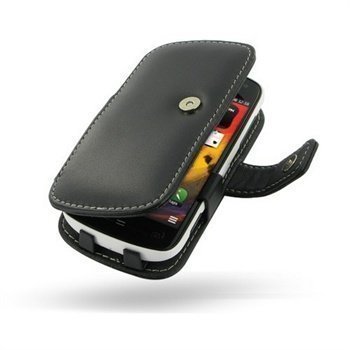 Nokia 808 PureView PDair Leather Case 3BNKPVB41 Musta