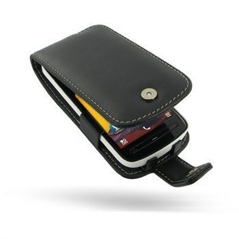 Nokia 808 PureView PDair Leather Case 3BNKPVF41 Musta