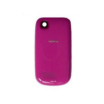 Nokia Asha 200 Battery Cover Pink