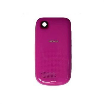 Nokia Asha 200 Battery Cover Pink