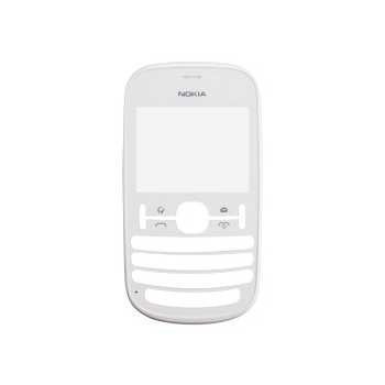 Nokia Asha 201 Front Cover White