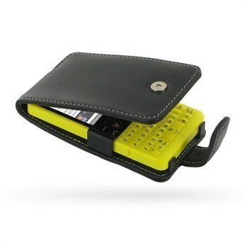 Nokia Asha 210 PDair Leather Case 3BNKA2F41 Musta