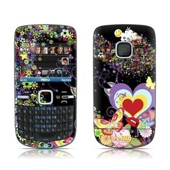 Nokia C3 Flower Cloud Skin