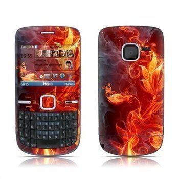 Nokia C3 Flower Of Fire Skin