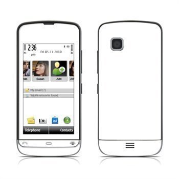 Nokia C5 Solid State White Skin