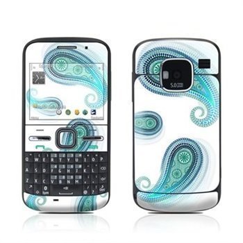 Nokia E5 Azure Skin