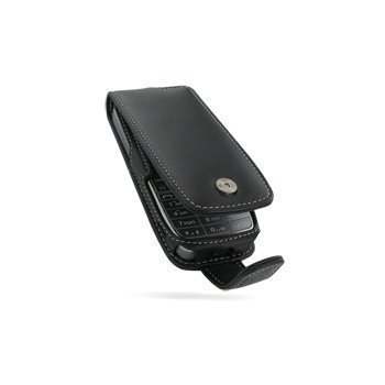 Nokia E52 PDair Leather Case Black