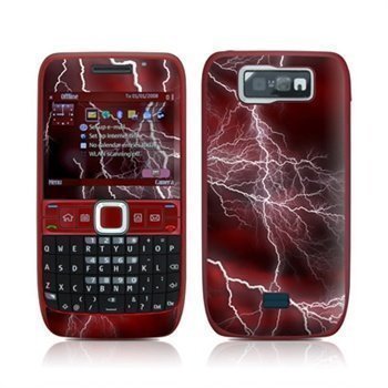 Nokia E63 Apocalypse Skin Red