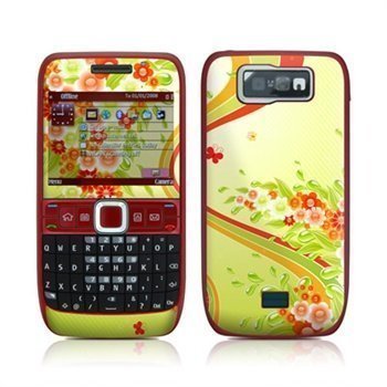 Nokia E63 Flower Splash Skin