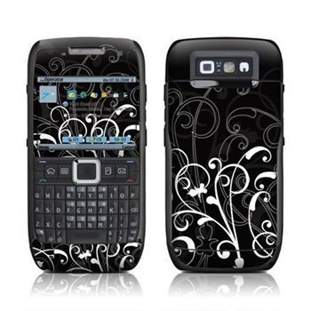 Nokia E71 B&W Fleur Skin