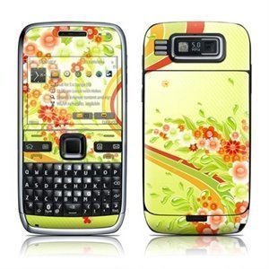 Nokia E72 Flower Splash Skin