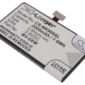 Nokia Lumia 1020 BV-5XW yhteensopiva akku 2000 mAh