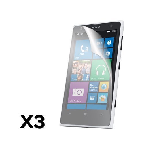 Nokia Lumia 1020 Näytön Suojakalvo 3 Kpl