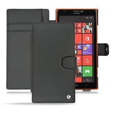 Nokia Lumia 1520 Noreve Tradition B Wallet Nahkakotelo Musta